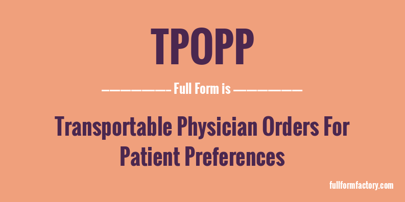 tpopp-full-form