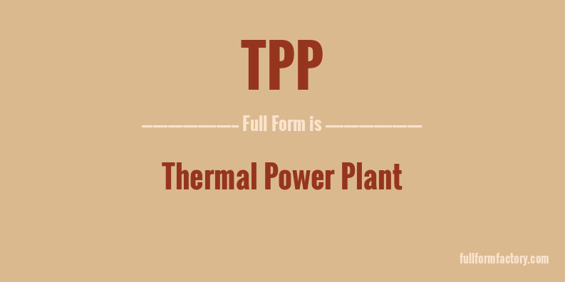tpp-full-form