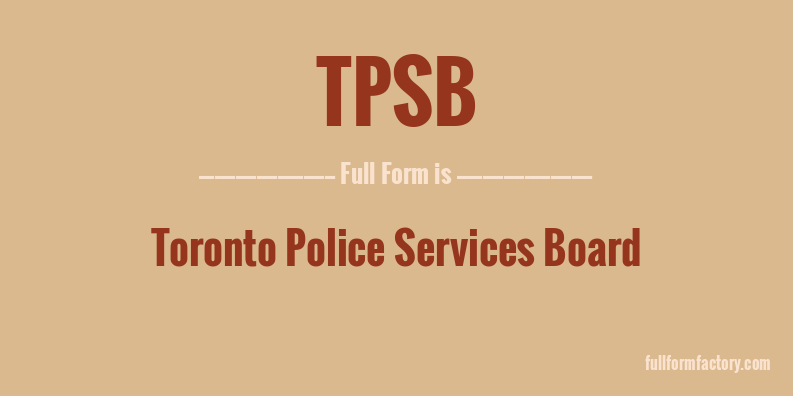 tpsb-full-form