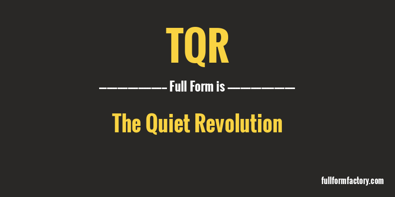 tqr-full-form