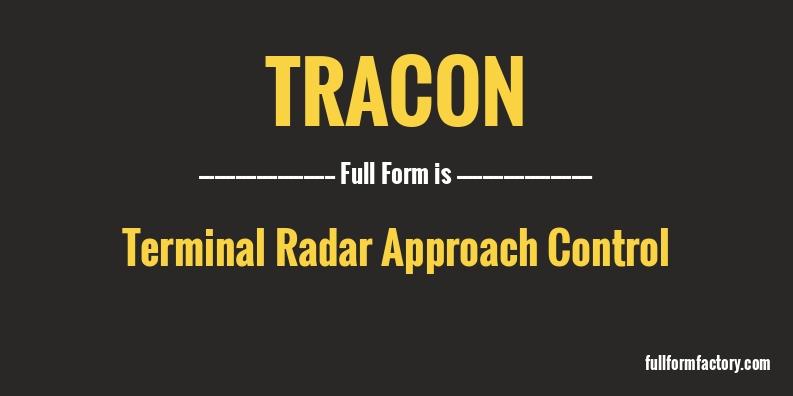 tracon-full-form