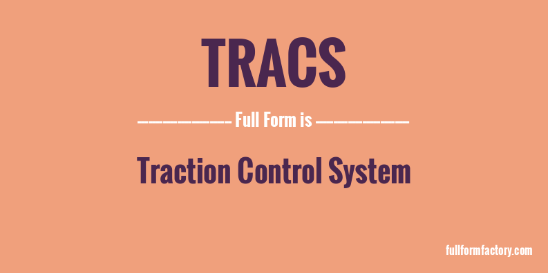 tracs-full-form