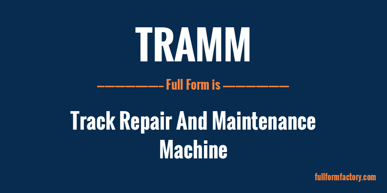 tramm-full-form
