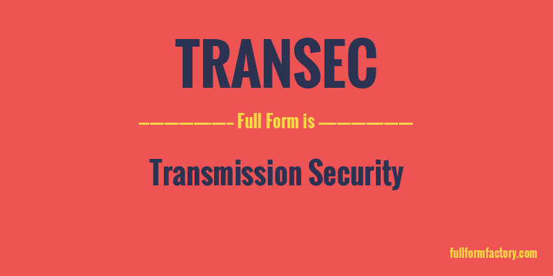 transec-full-form