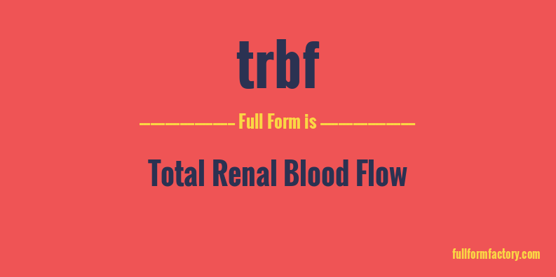 trbf-full-form