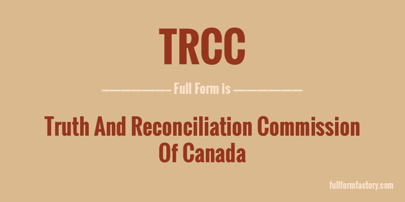 trcc-full-form