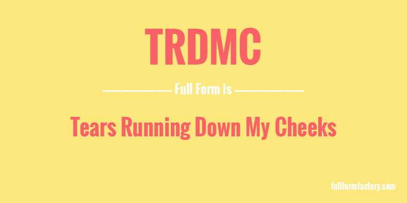 trdmc-full-form