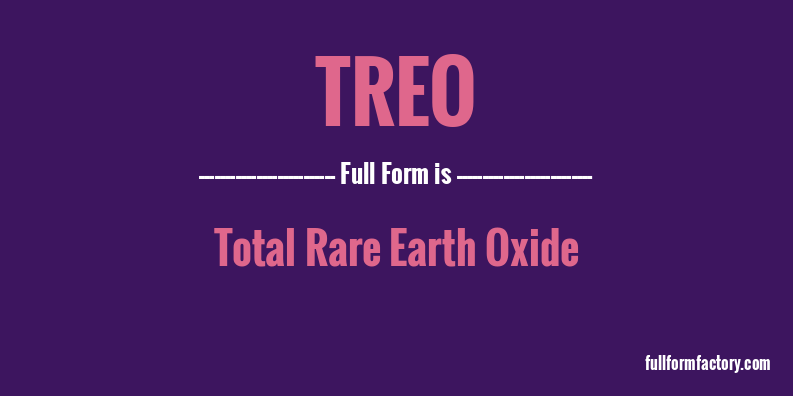 treo-full-form