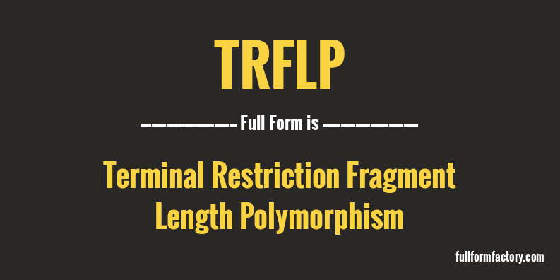 trflp-full-form