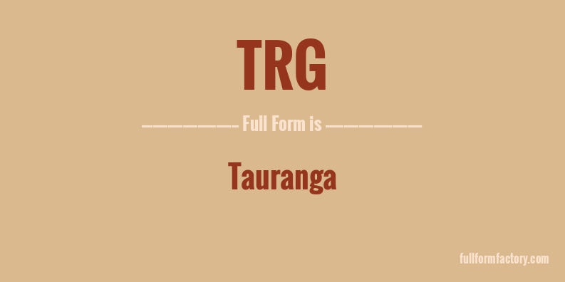 trg-full-form