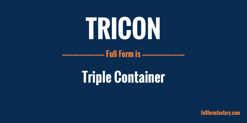 tricon-full-form
