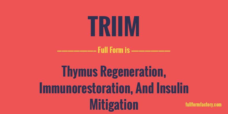 triim-full-form