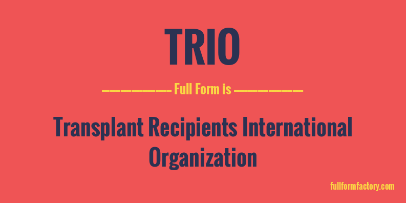 trio-full-form