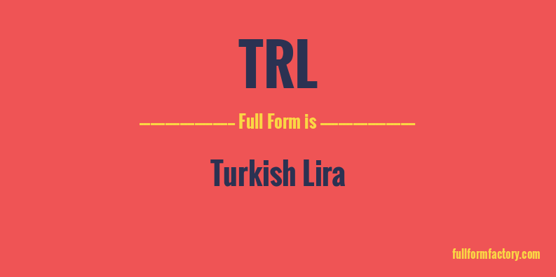 trl-full-form