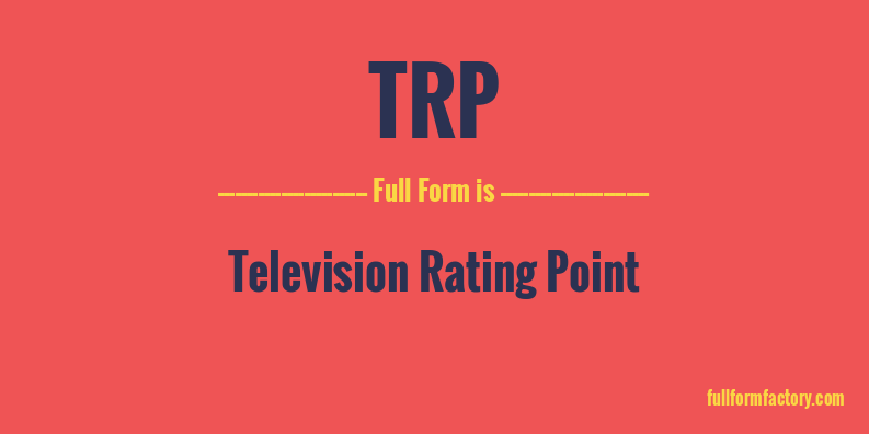 trp-full-form