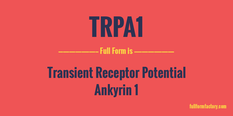 trpa1-full-form