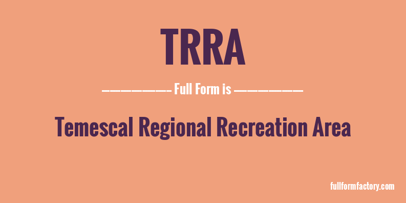 trra-full-form