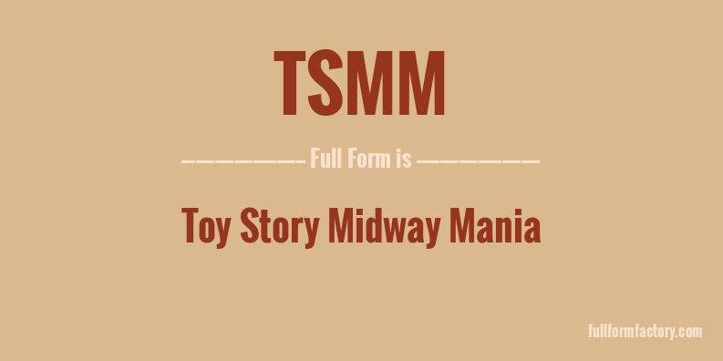tsmm-full-form