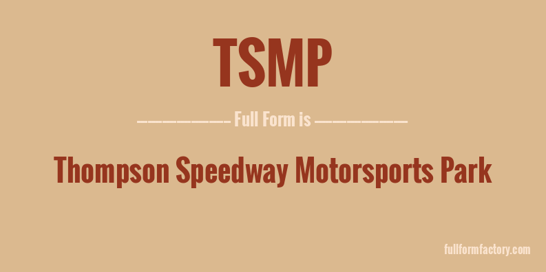 tsmp-full-form