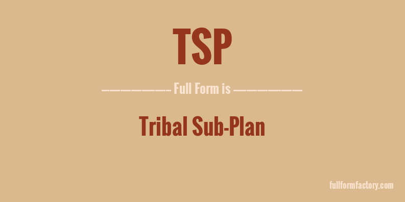 tsp-full-form