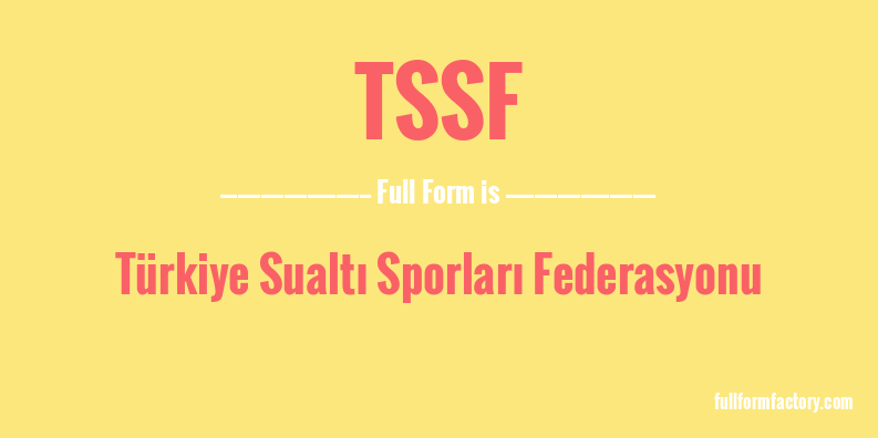 tssf-full-form