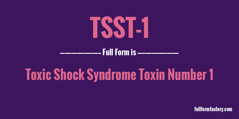 tsst-1-full-form