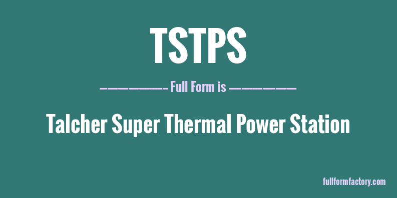 tstps-full-form
