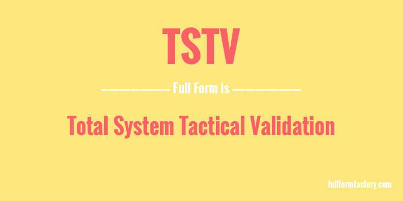 tstv-full-form
