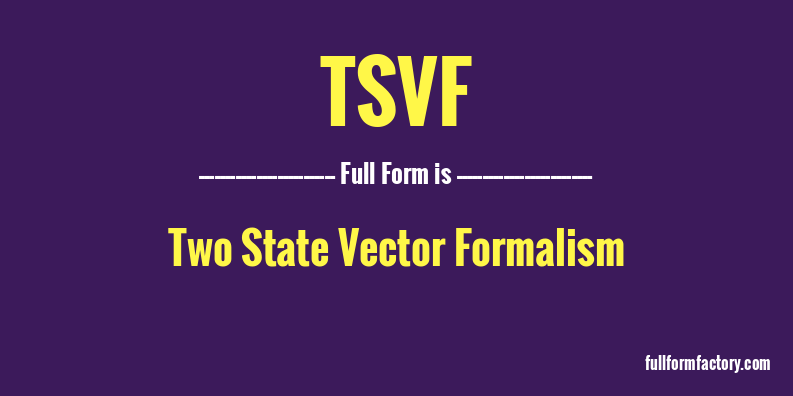 tsvf-full-form