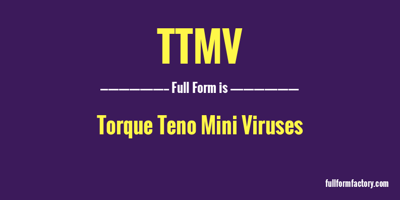 ttmv-full-form