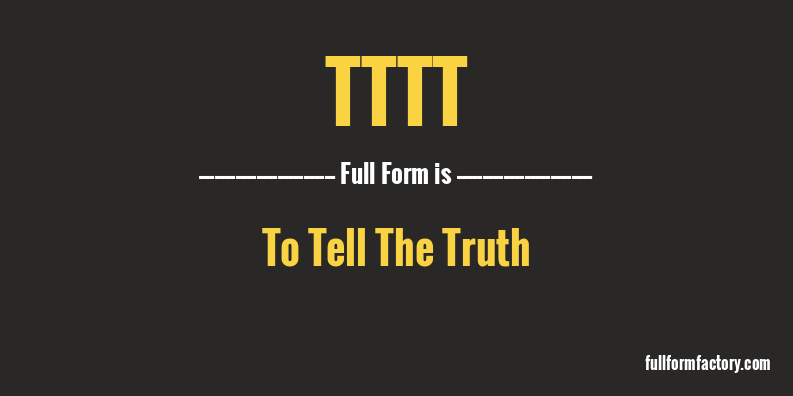 tttt-full-form