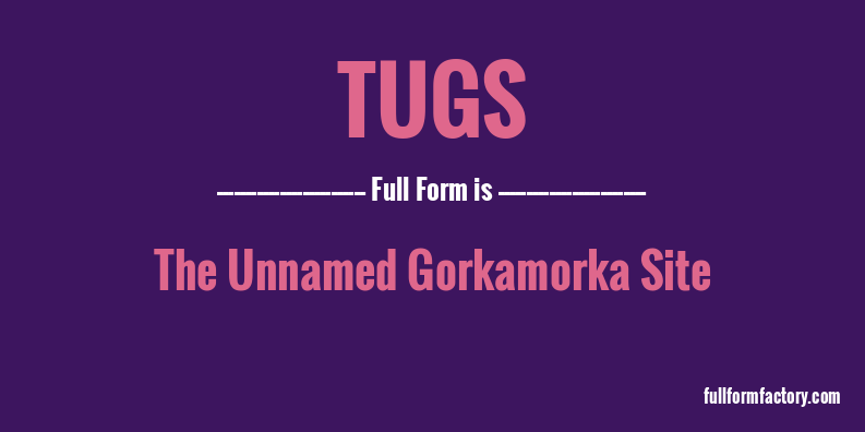 tugs-full-form