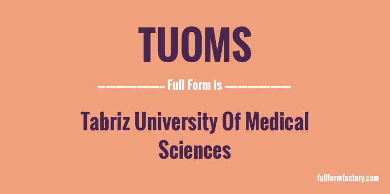 tuoms-full-form