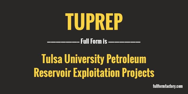 tuprep-full-form
