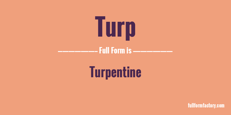 turp-full-form