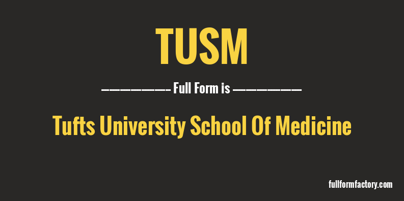 tusm-full-form
