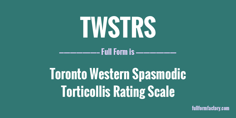 twstrs-full-form