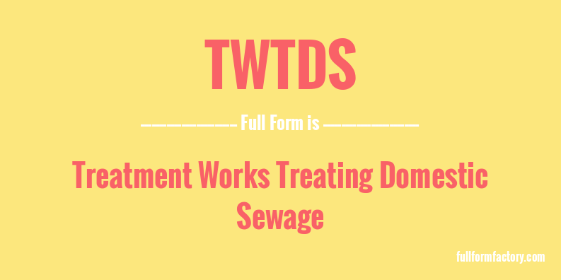twtds-full-form