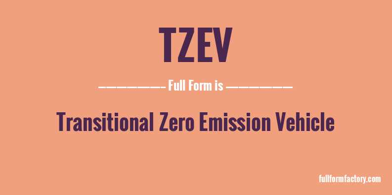 tzev-full-form
