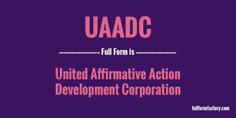 uaadc-full-form