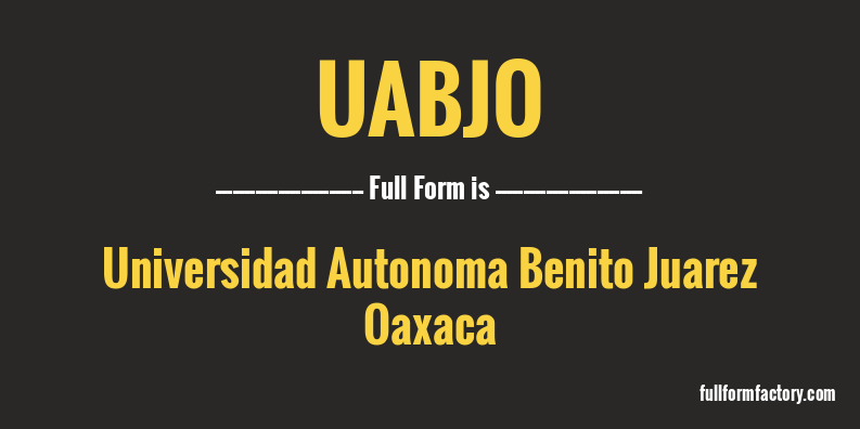 uabjo-full-form