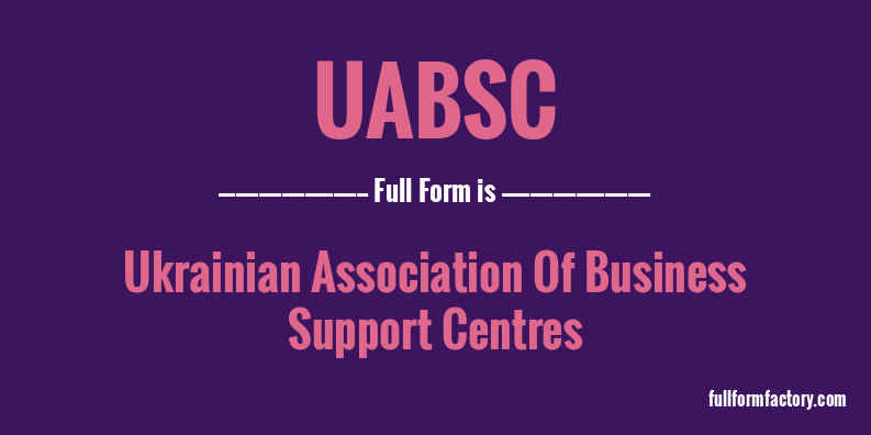 uabsc-full-form