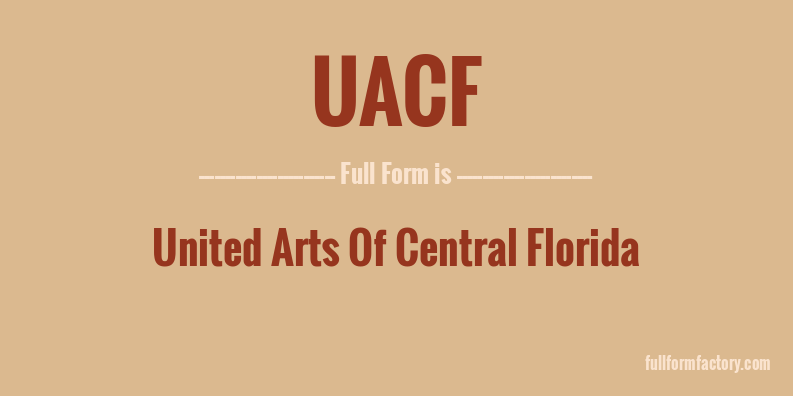 uacf-full-form