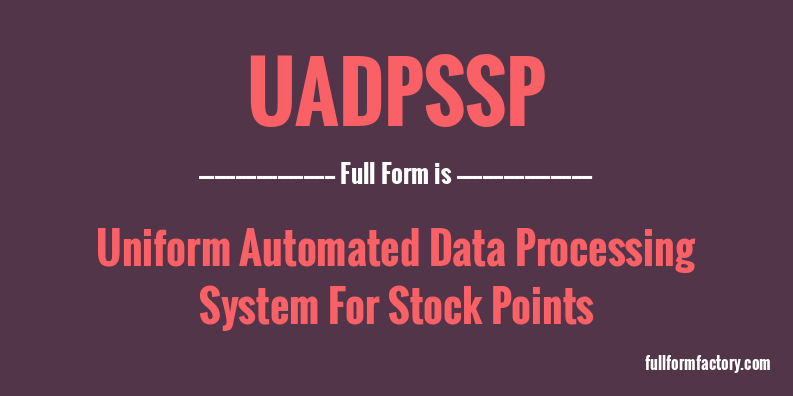 uadpssp-full-form
