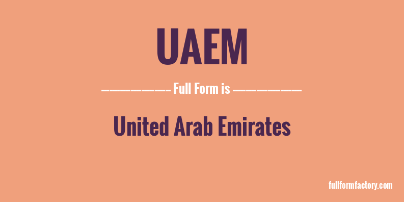uaem-full-form