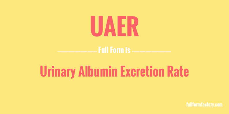 uaer-full-form