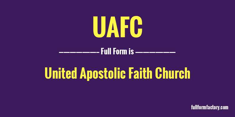 uafc-full-form