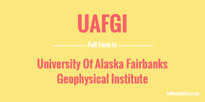uafgi-full-form