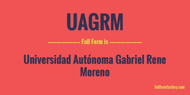 uagrm-full-form