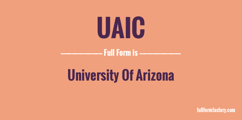 uaic-full-form